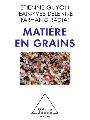 cover image of Matière en grains